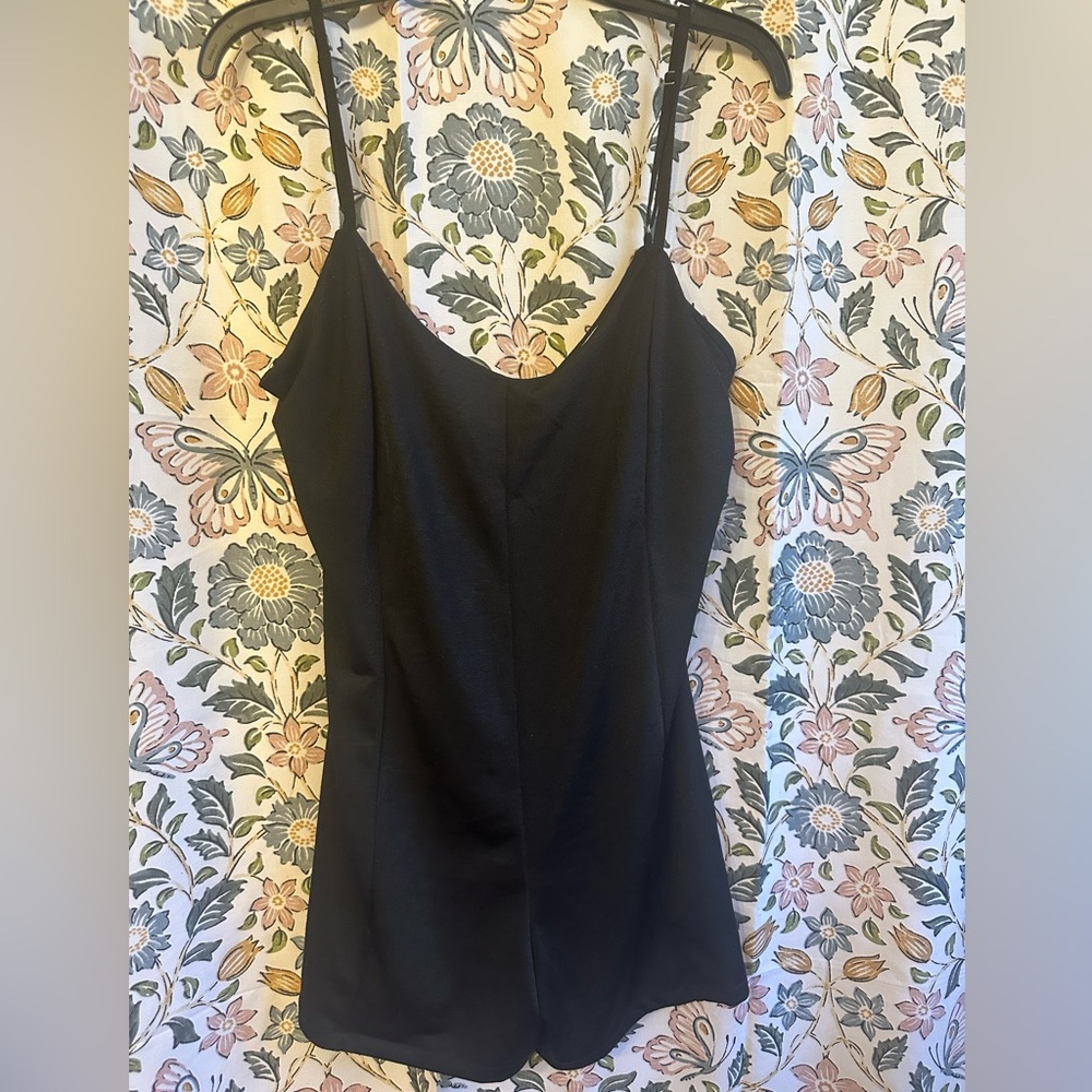 Zara Black Romper/Short